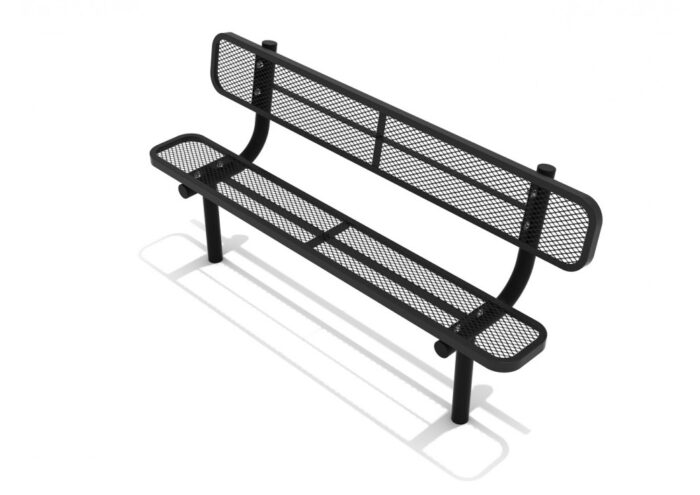 6 Ft. Expanded Steel Bench