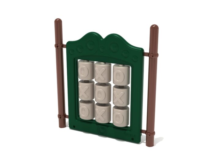 Freestanding Tic-Tac-Toe Panel with Posts
