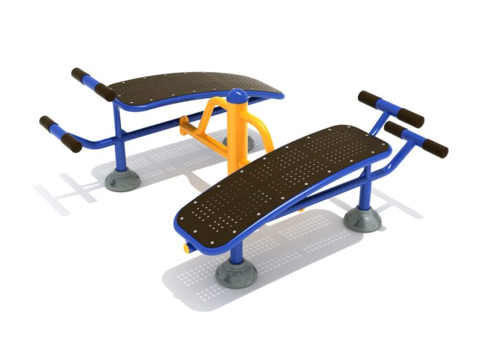 Double Station Sit Up Bench