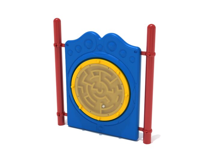 Freestanding Ball Maze Panel with Posts