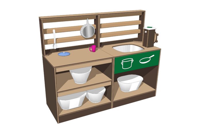 Mud Kitchen Set - Faucet & Sink