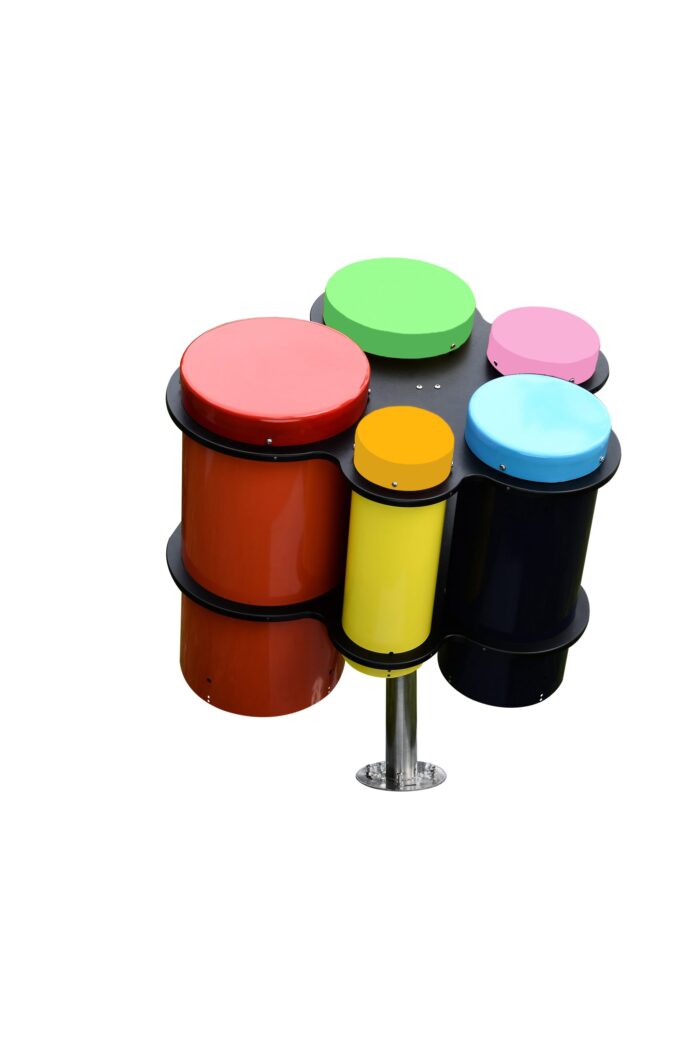 Rainbow Drum Cluster