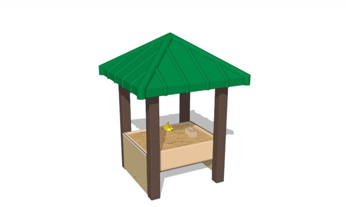 Sand Hut with Casa Grande Roof