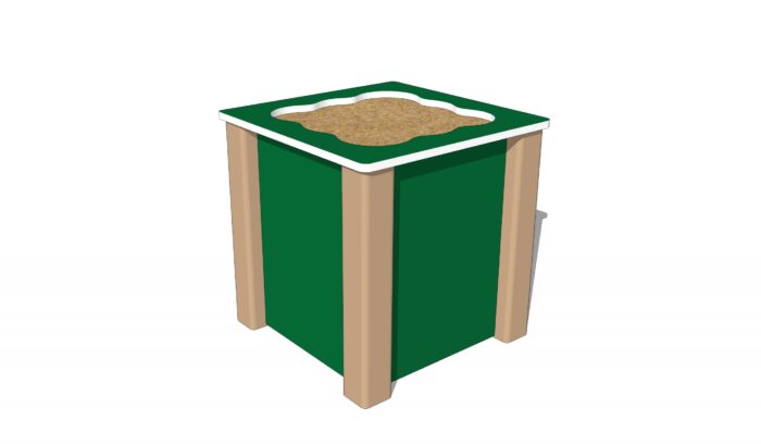 Scallop Sandbox Cube