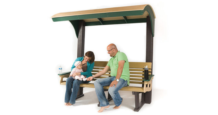 Ergo-Eco Bench with Roof (Adult)