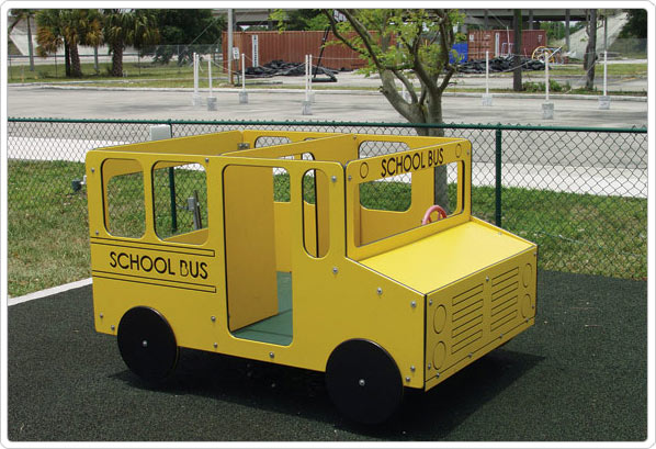 Bouncy Vehicle - School Bus